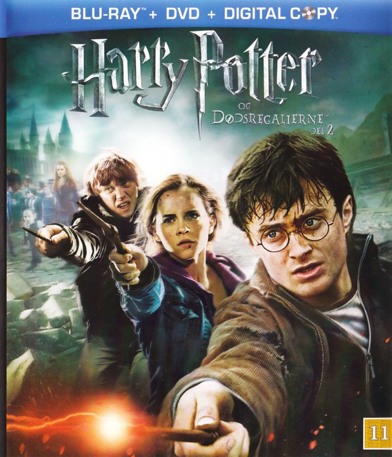 Harry Potter: og Dødsregalierne del 2 (Blu-ray)