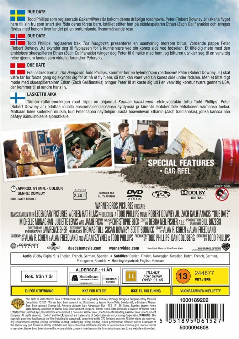 Due Date (DVD)