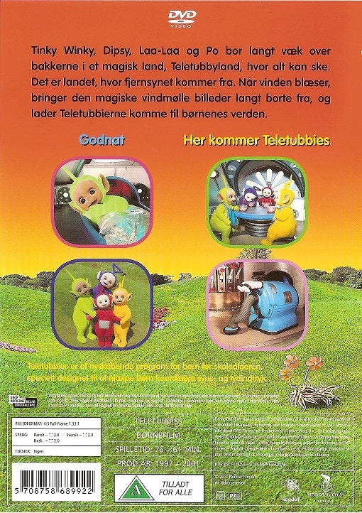 Twinpacks - Her kommer Teletubbies & Godnat (DVD)