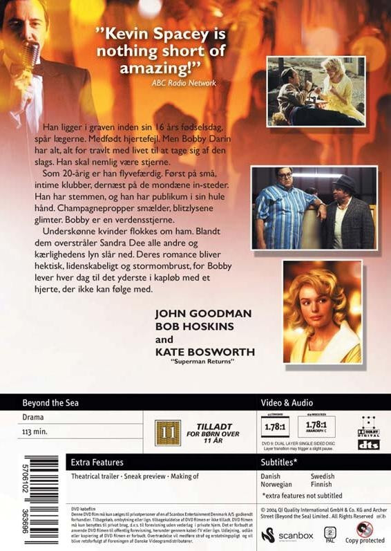 Beyond the Sea (DVD)