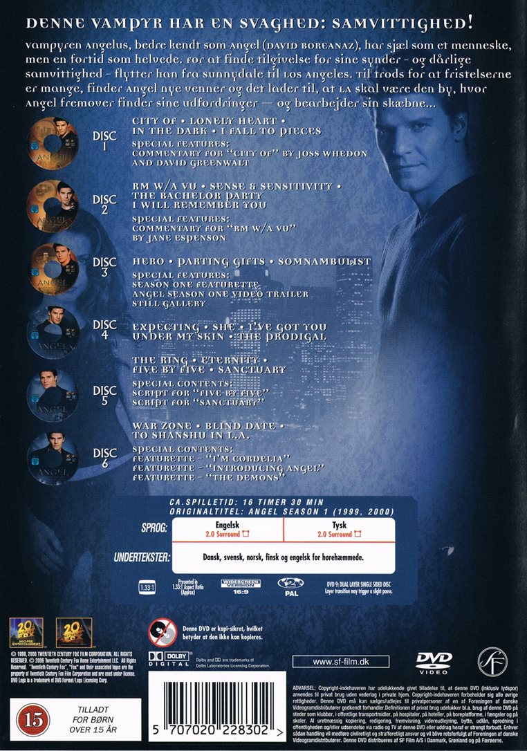 Angel: Season One DVD Collection (DVD)