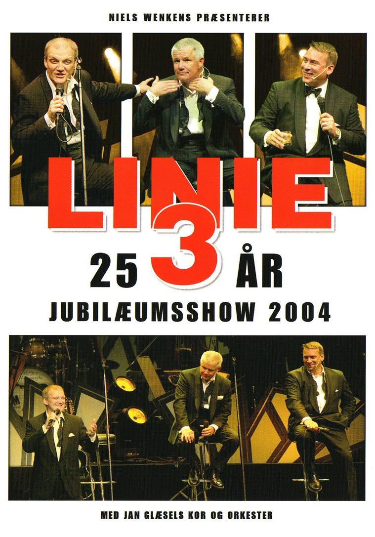 Linie 3 - 25 år jubilæumsshow 2004 (DVD)