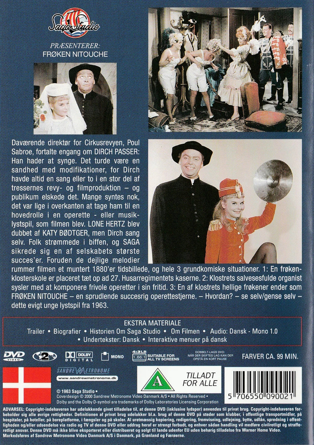 Frøken Nitouche (DVD)