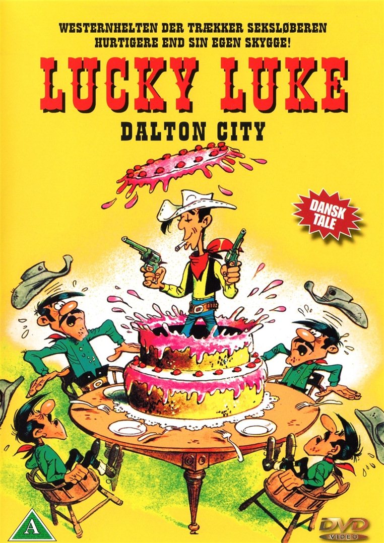 Lucky Luke - Dalton City / De Sorte Bjerge (DVD)