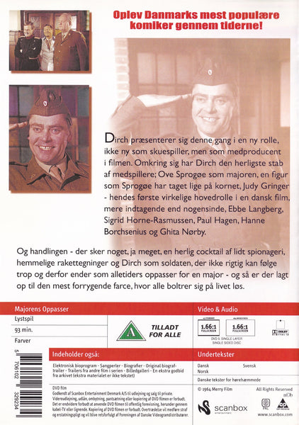 Majorens Oppasser (DVD)