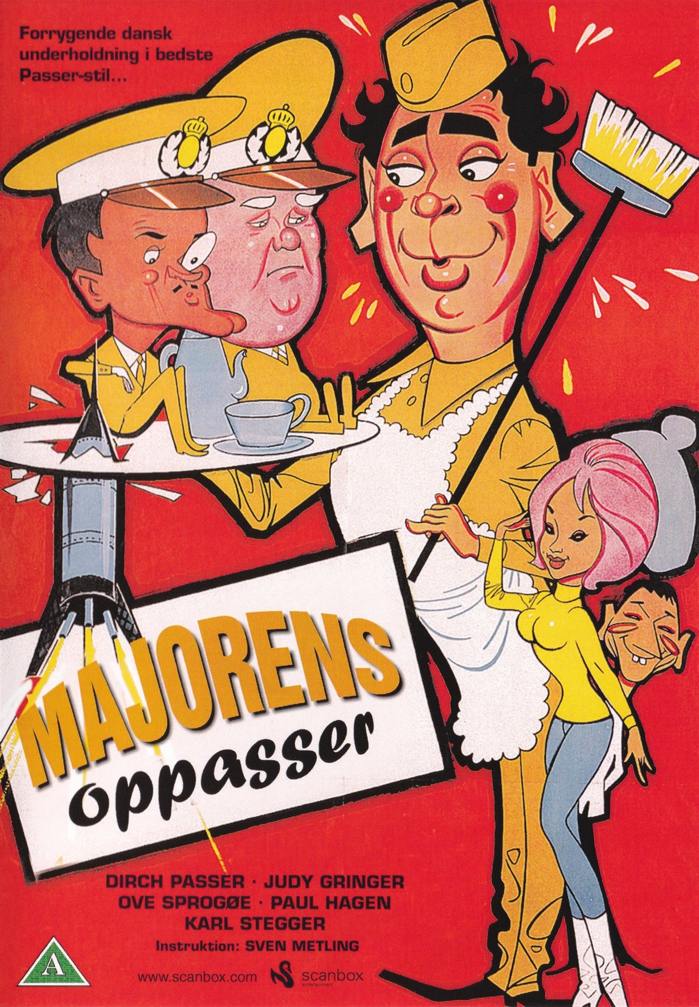 Majorens Oppasser (DVD)