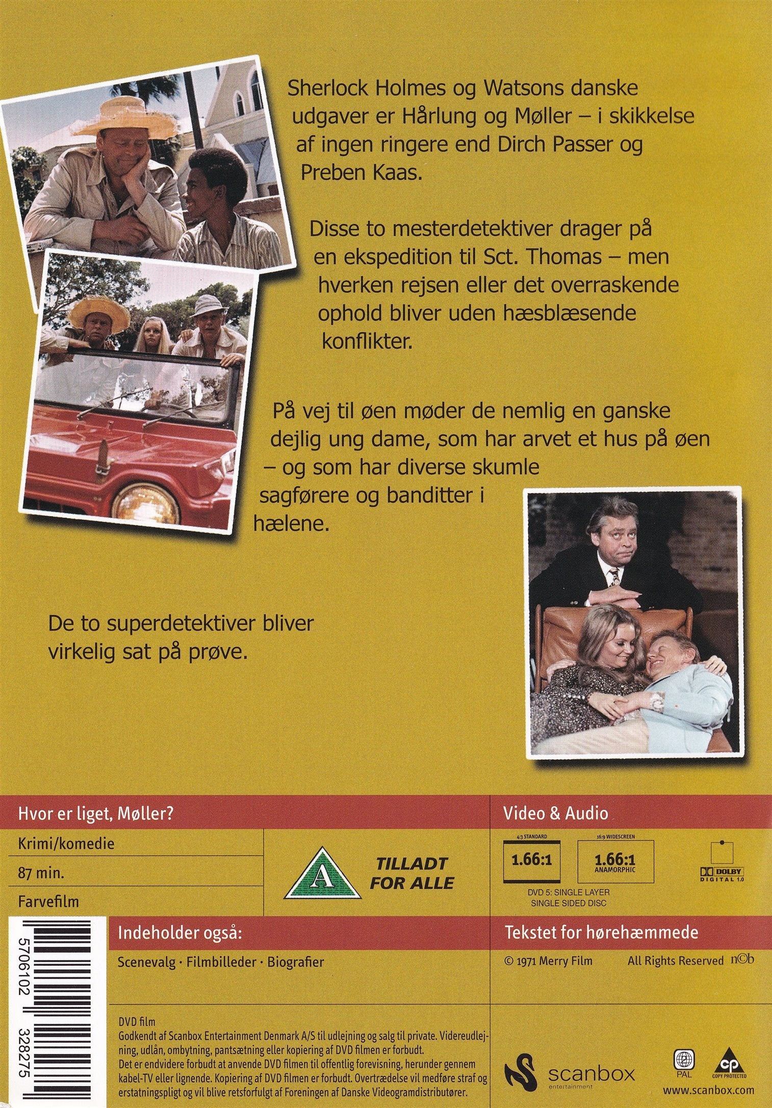Hvor er liget, Møller? (DVD)