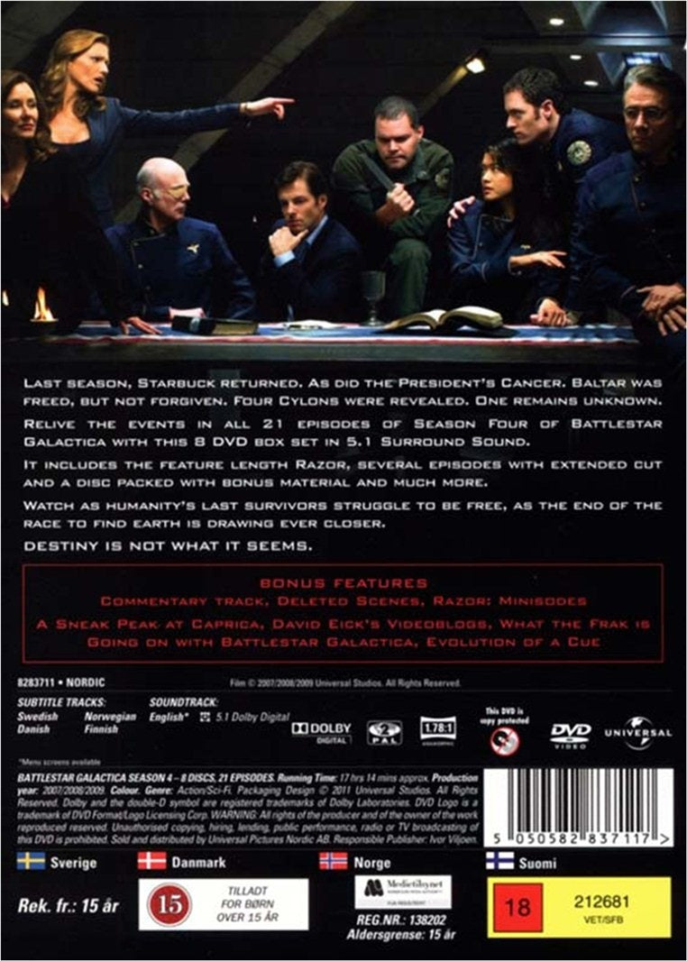 Battlestar Galactica: The Fourth And Final Season (DVD)
