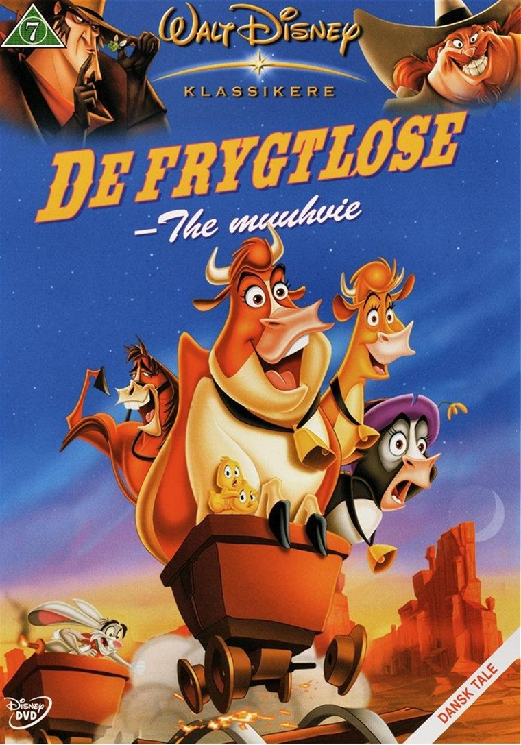 De Frygtløse - The muuhvie (DVD)