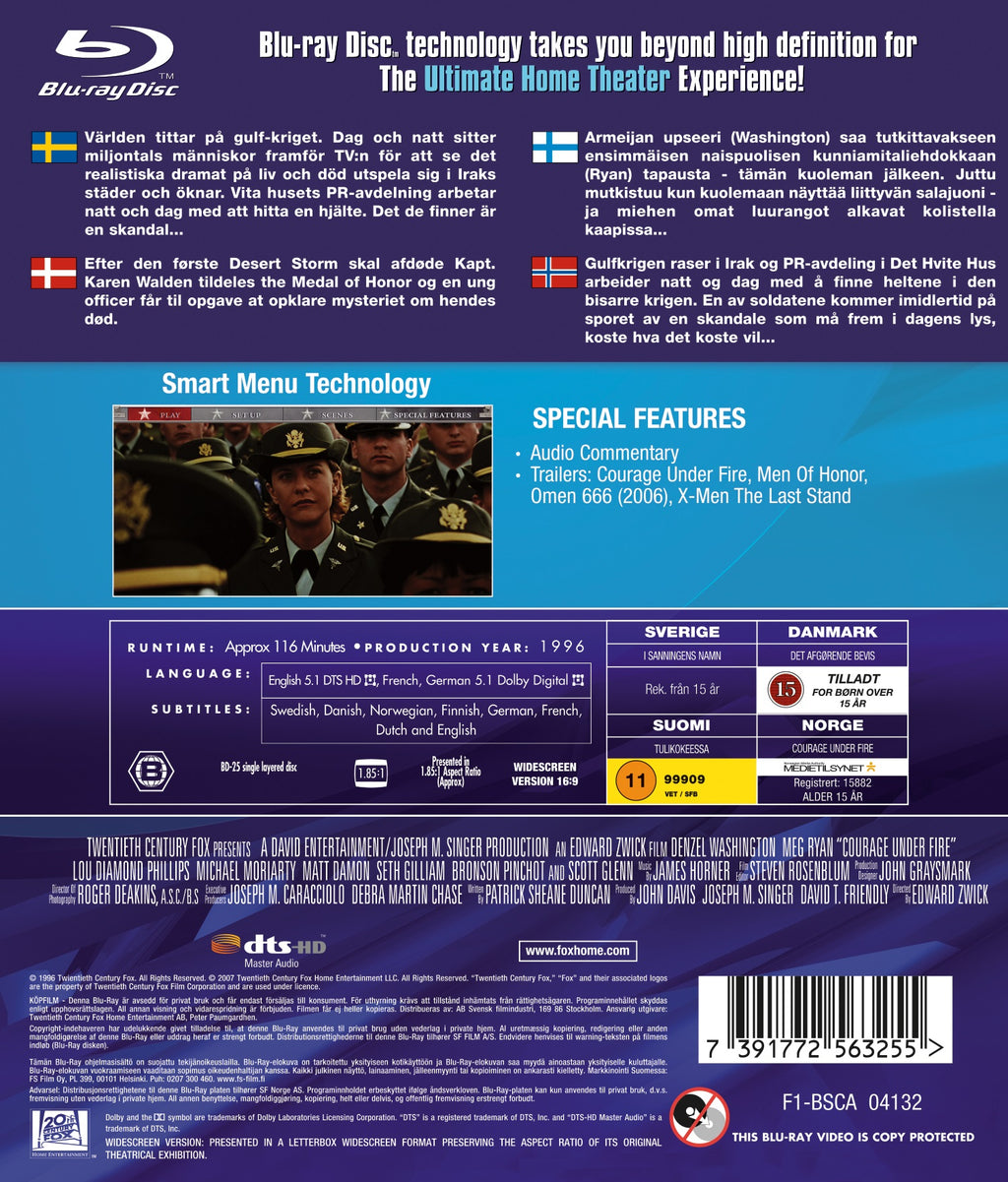 Courage Under Fire (Blu-ray)