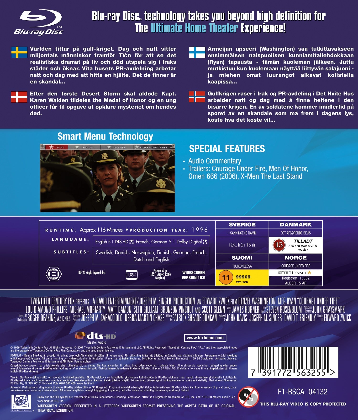 Courage Under Fire (Blu-ray)
