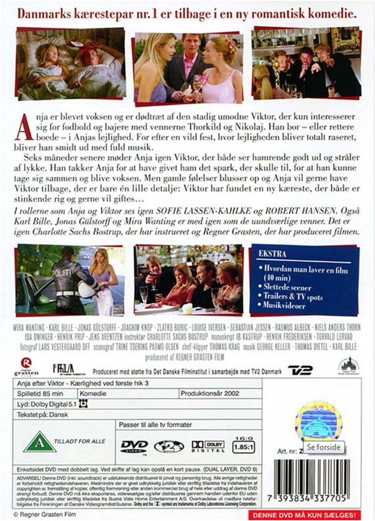 Anja Efter Viktor - Kærlighed Ved Første Hik 3 (DVD)