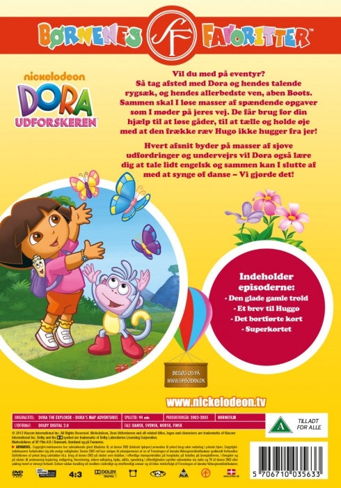 Dora Udforskeren - Doras korteventyr (DVD)