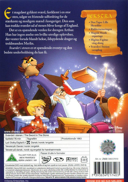 Sværdet i Stenen (DVD)