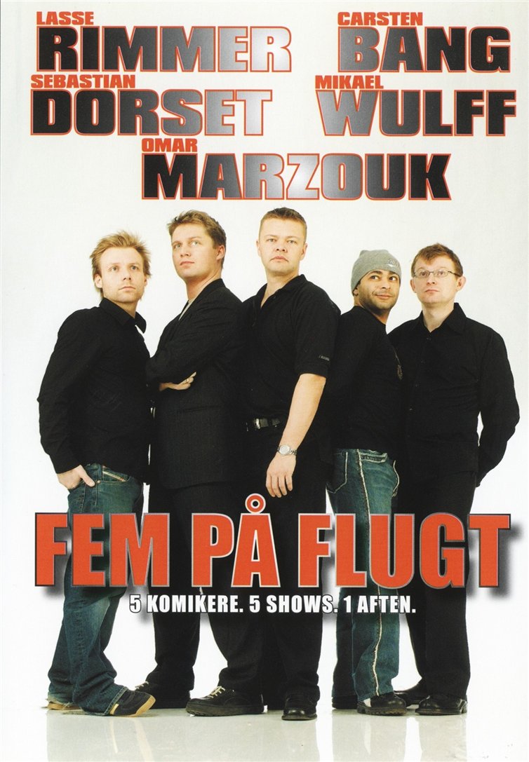 Fem På Flugt (DVD)