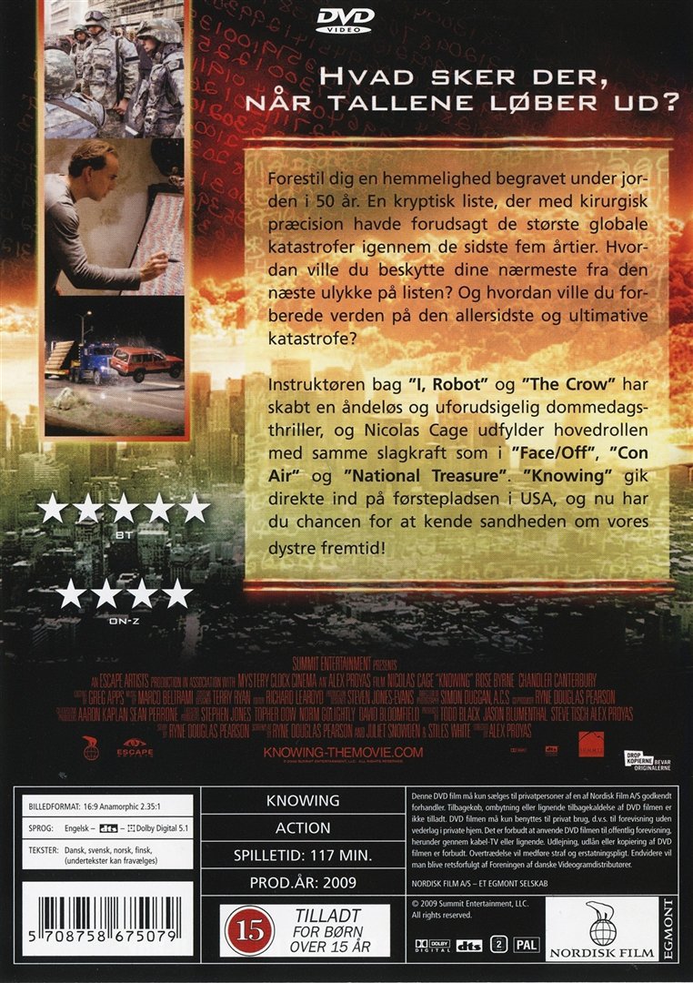 Knowing (DVD)