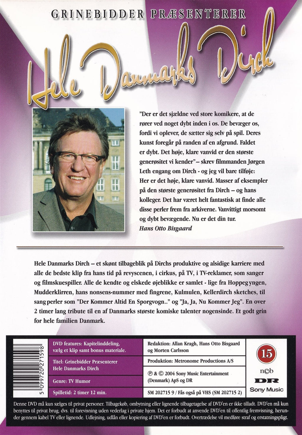 Grinebidder Præsenterer Dirch Passer (DVD)