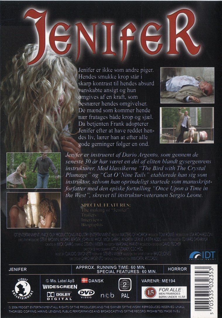 Masters of Horror: Jenifer (DVD)