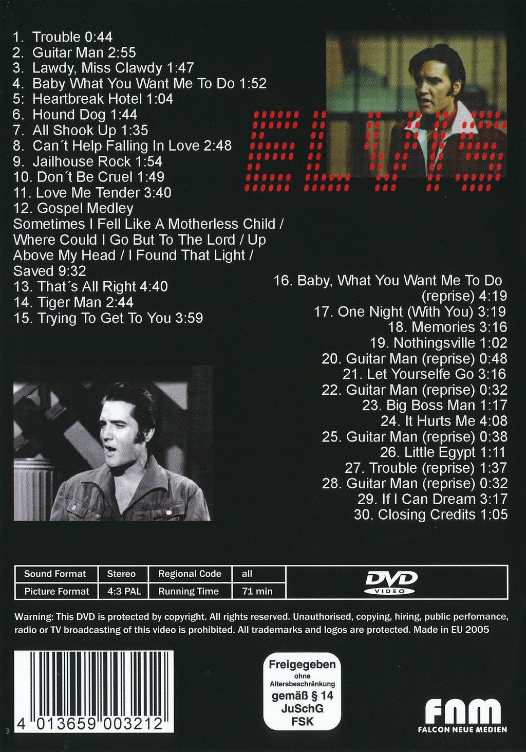 Elvis Presley: The King Live (DVD)
