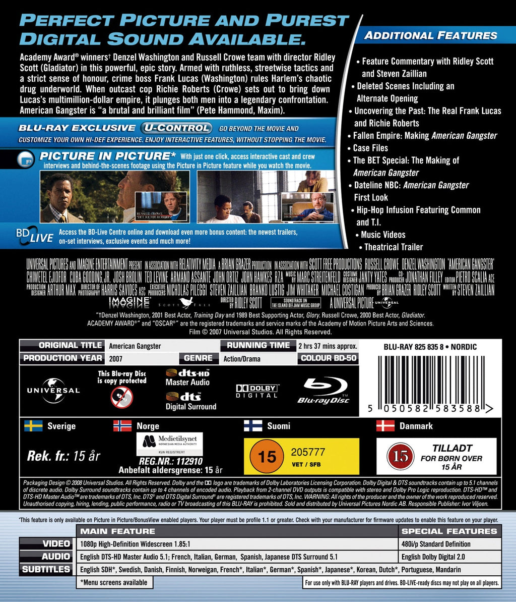 American Gangster (Blu-ray)