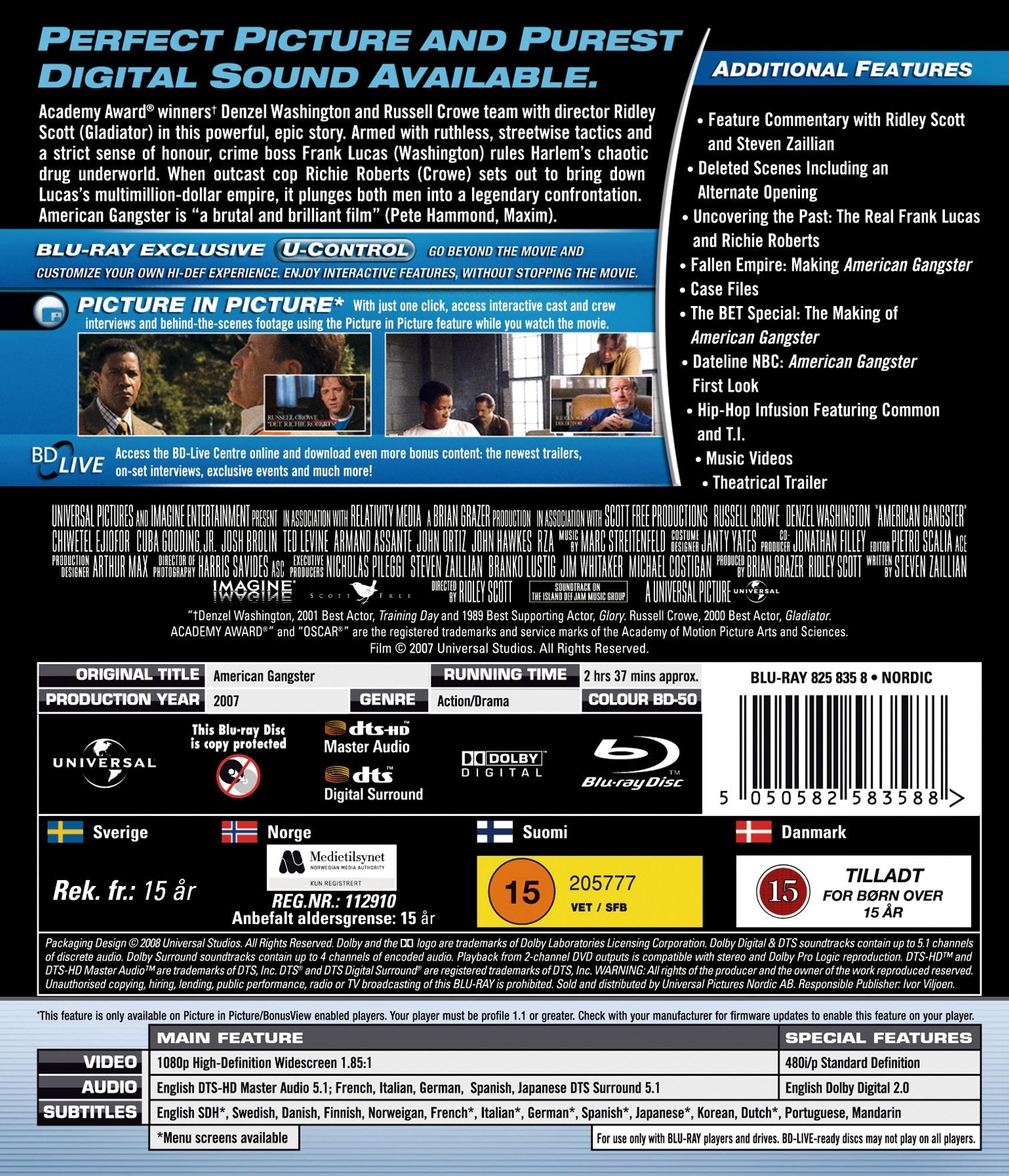American Gangster (Blu-ray)