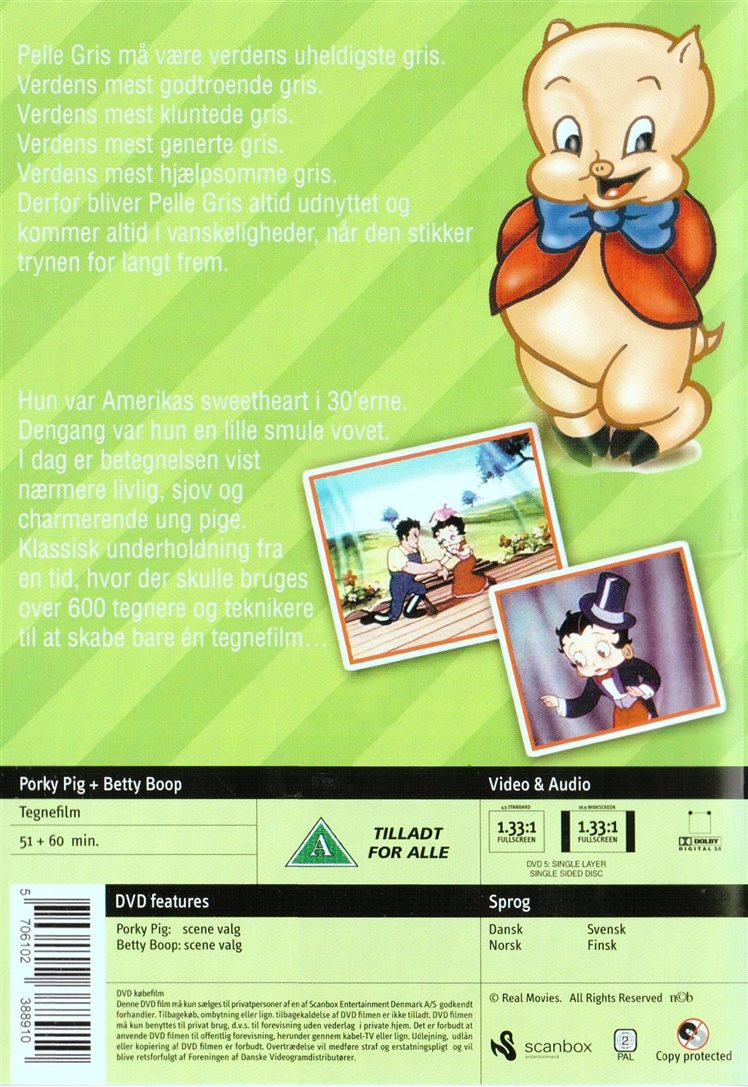 Pelle Gris / Betty Boop (DVD)
