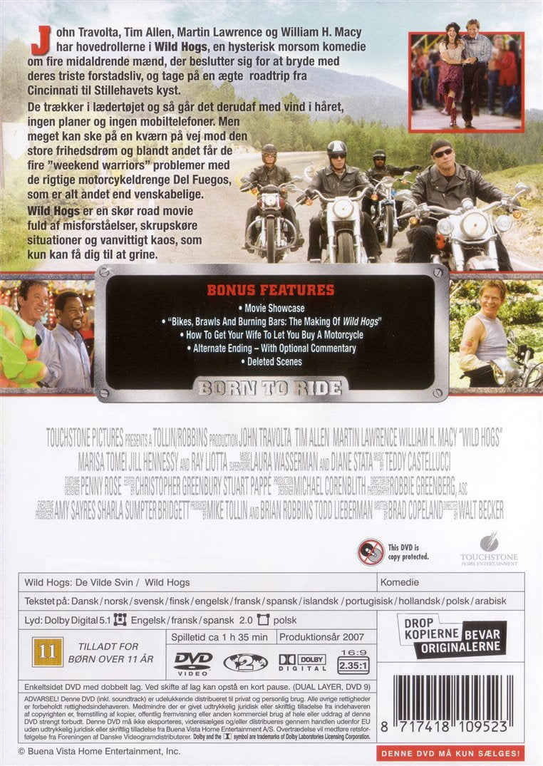 Wild Hogs: De Vilde Svin (DVD)