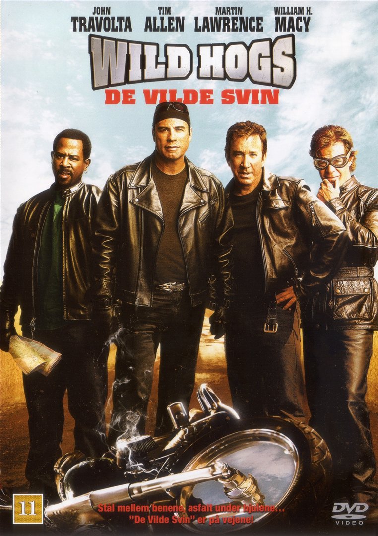Wild Hogs: De Vilde Svin (DVD)