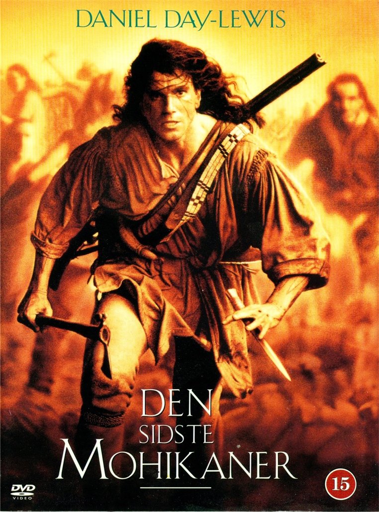 Den Sidste Mohikaner (DVD)