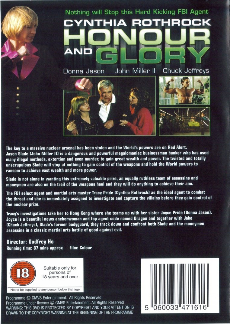 Honour and Glory (DVD)