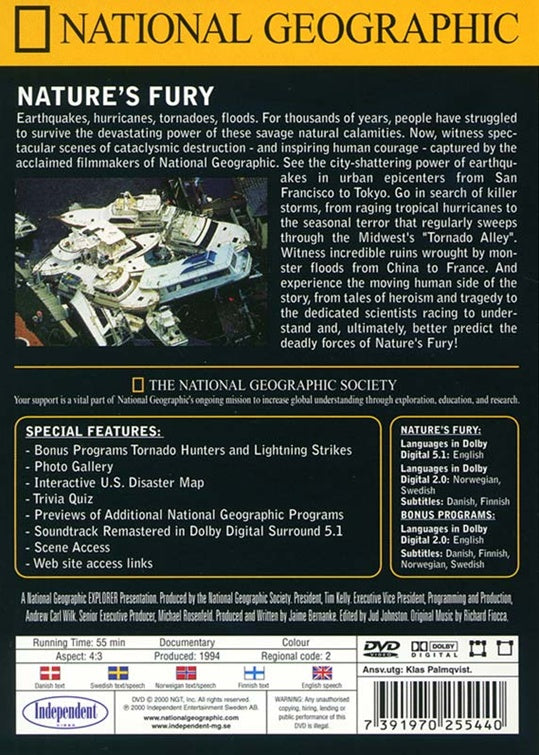Nature´s Fury (DVD)