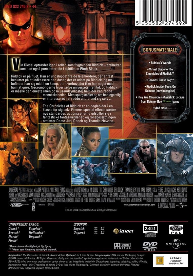 The Chronicles of Riddick (DVD)