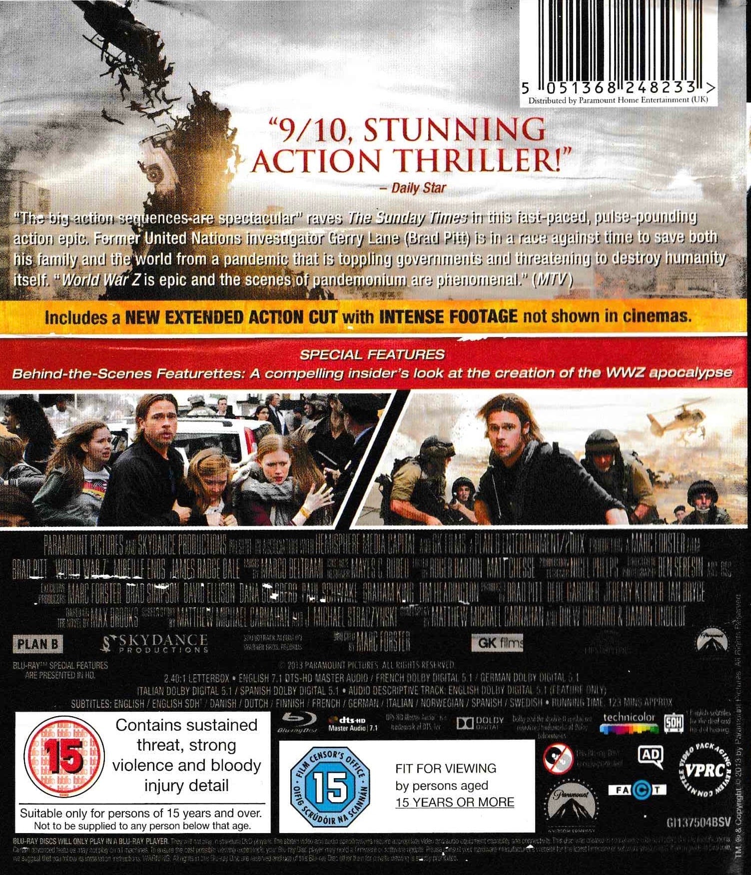 World War Z (Blu-ray)