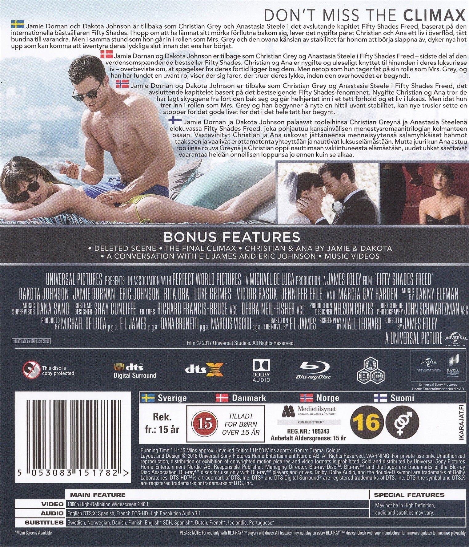 Fifty Shades Freed (Blu-ray)
