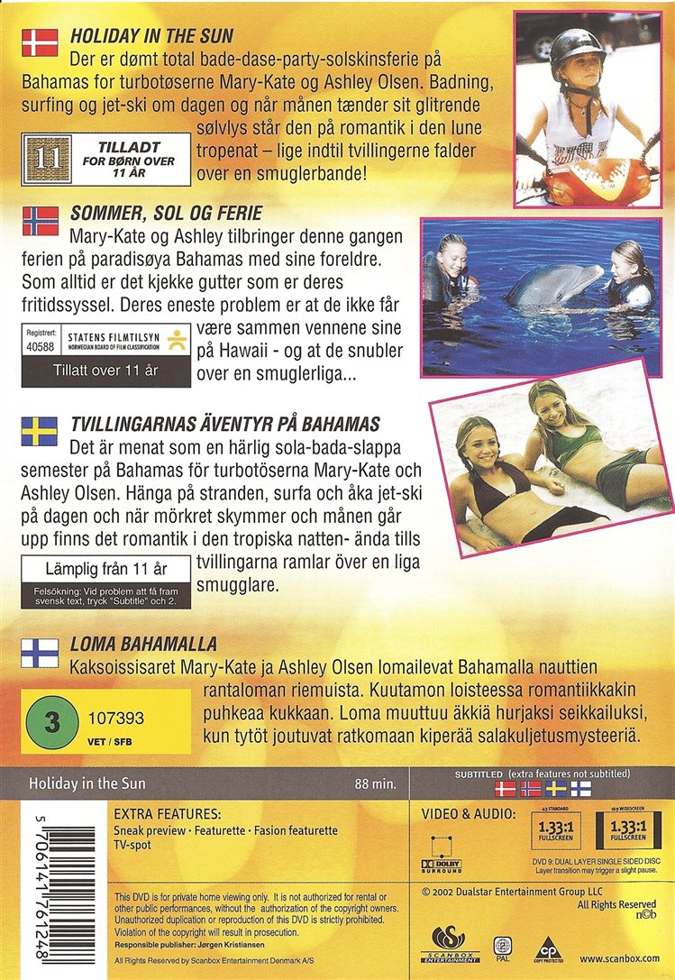 Holiday in the sun (DVD)