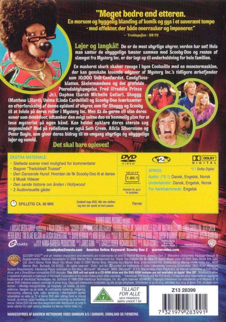 Scooby-Doo 2: Uhyrerne er løs (DVD)