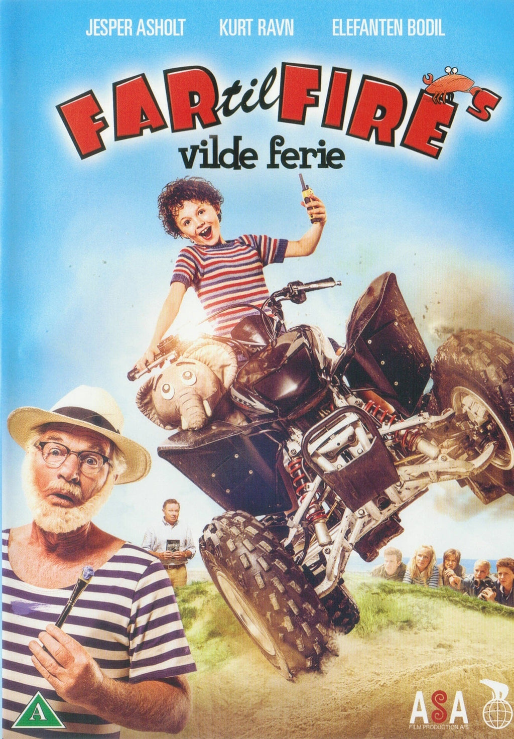 Far til fire's vilde ferie (DVD)