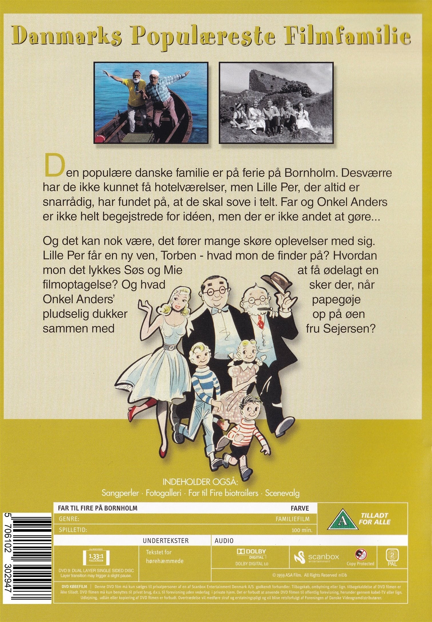 Far til Fire på Bornholm (DVD)