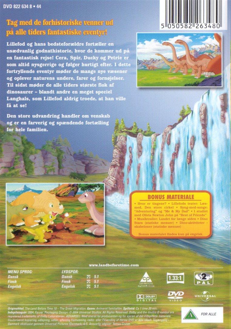 Landet for længe siden 10 - Den Store Udvandring (DVD)