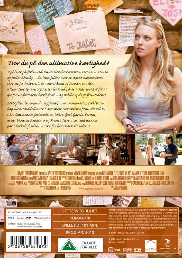 Letters to Juliet (DVD)