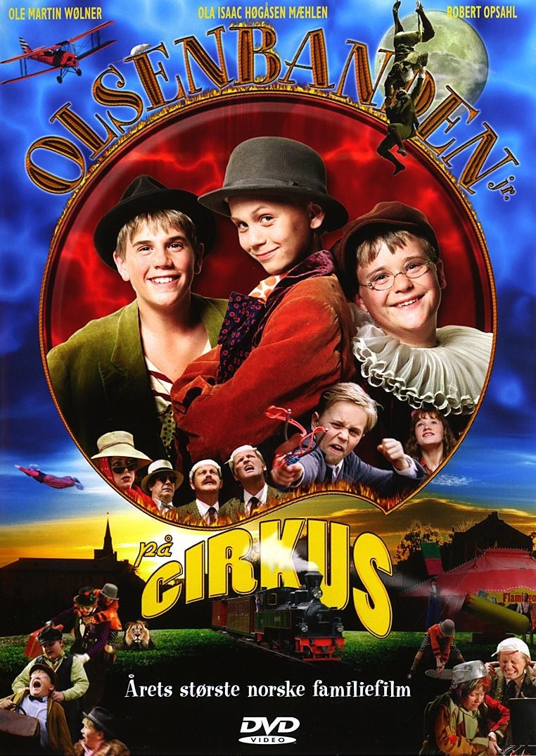 Olsenbanden Jr. - På Cirkus (DVD)