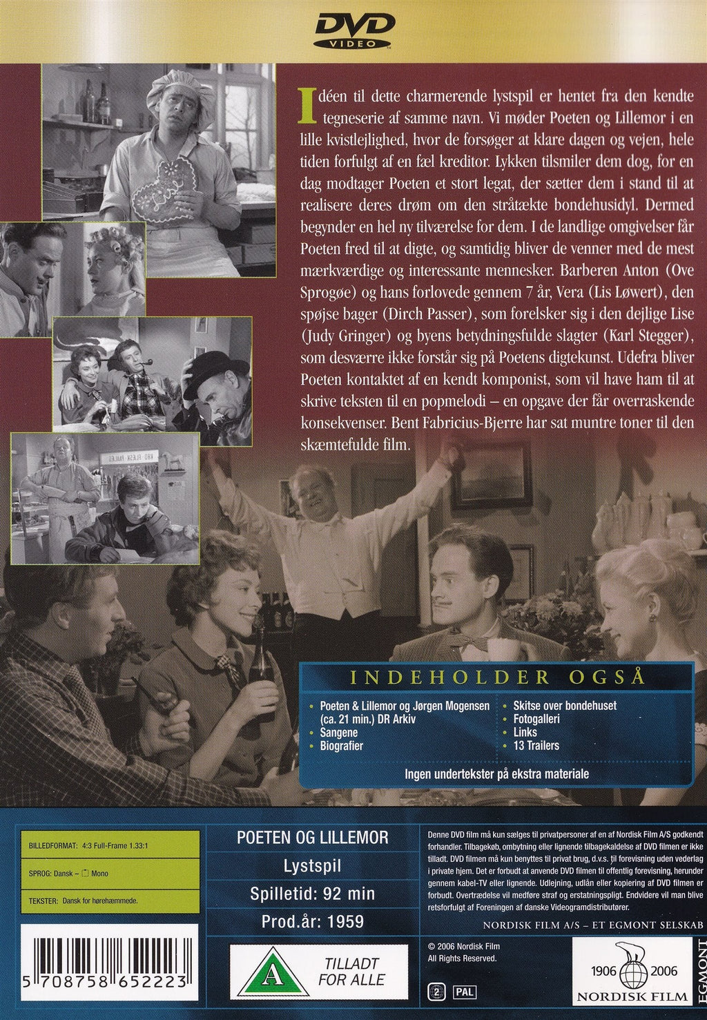 Poeten Og Lillemor (DVD)