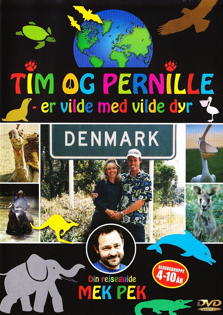 Tim og Pernille er vilde med dyr (DVD)