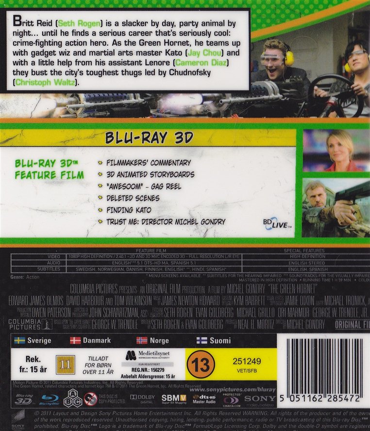 The Green Hornet (Blu-ray)