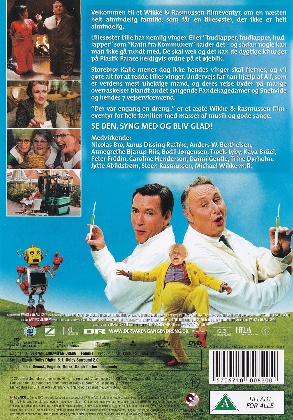 Der var engang en dreng - som fik en lillesøster med vinger (DVD)