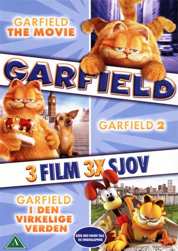 Garfield 3 Film 3x Sjov (DVD)