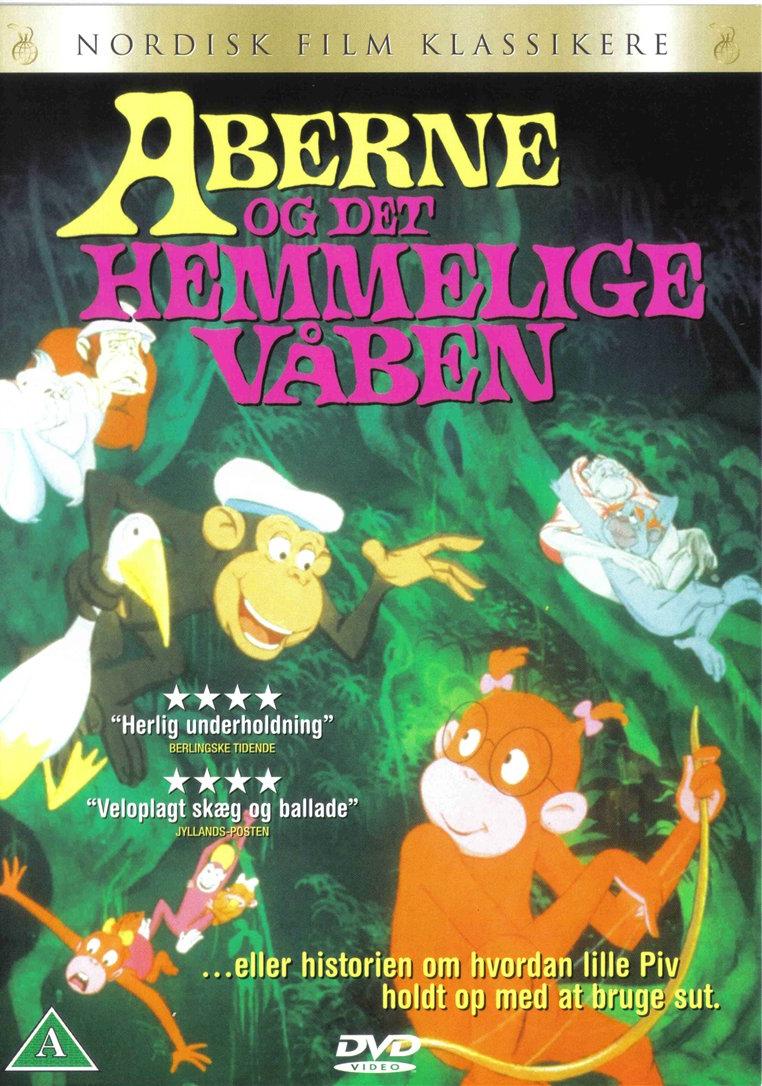 Aberne og det hemmelige våben (DVD)