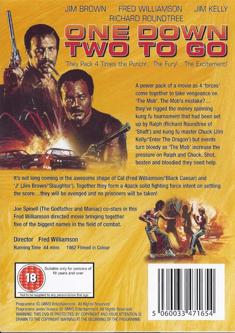 One Down, Two to Go (DVD)