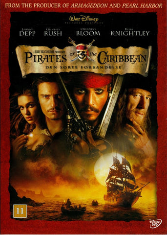 Pirates Of The Caribbean: Den Sorte Forbandelse (DVD)