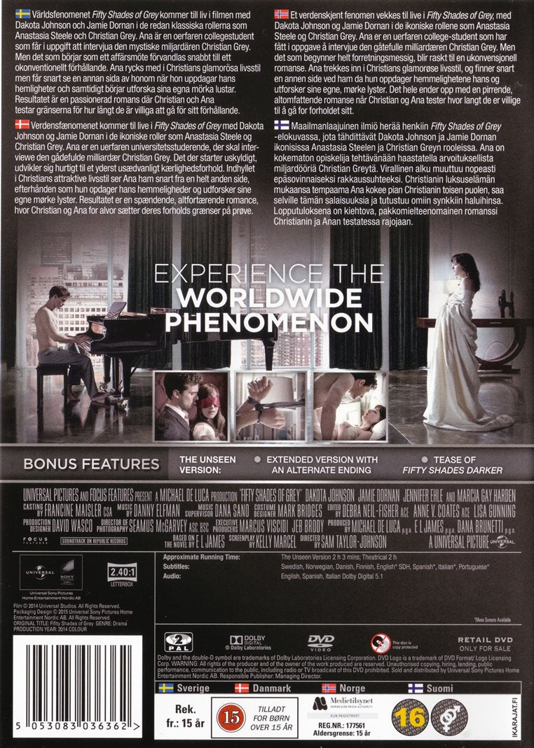 Fifty Shades Of Grey (DVD)